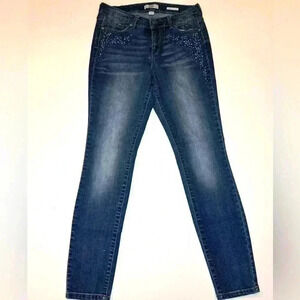 Vintage America Womens Boho Skinny Jeans Size 6R / 28